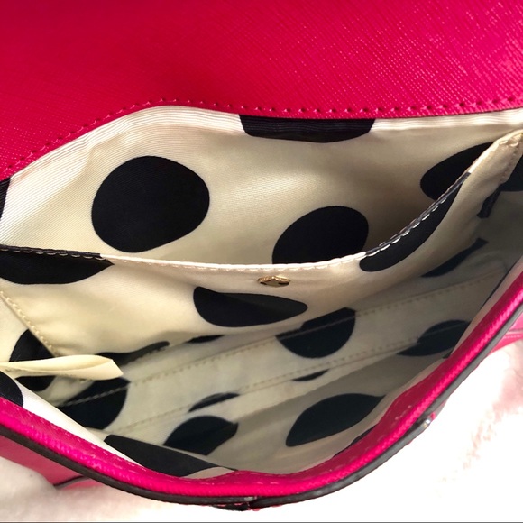 Kate Spade Hot Pink Envelope Crossbody - Picture 4 of 8